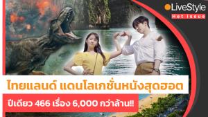 [คลิป] “ไทยแลนด์” แดนโลเกชั่นหนังสุดฮอต ปีเดียว 466 เรื่อง 6,000 กว่าล้าน!!