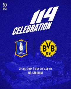 “โบรุสเซีย ดอร์ทมุนด์” บุกไทยครั้งแรก! อุ่นเครื่อง “บีจี” 21 กรกฎาคมนี้