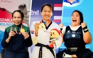 “สายสุนีย์ – ขวัญสุดา” คว้าแชมป์ต่างแดน "อรวรรณ" คว้าโควต้าที่ 2 ยกเหล็กพาราไทย ลุยปารีสเกมส์