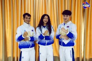 กัมพูชาเตรียมส่งนักกีฬา 3 คน ร่วมแข่งโอลิมปิกปารีส