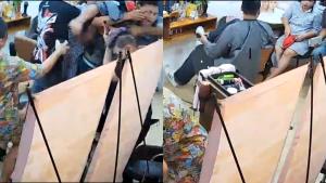 หนุ่มหัวร้อน! ทำร้ายช่างตัดผม-สิ่งของ หลังไม่พอใจทรงผมที่แม่เลือกให้