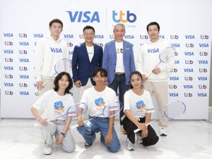 บัตรเดบิตวีซ่า ttb all free และวีซ่า ร่วมฉลองความสำเร็จ  “วิว กุลวุฒิ” ฮีโร่เหรียญเงินโอลิมปิก 2024 เปิดตัวแคมเปญ Dare to Change
