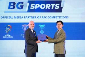 เปิดตัว BG SPORTS พร้อมคว้าลิขสิทธิ์ถ่ายทอดสด 4 รายการของ AFC