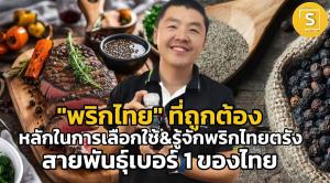 พริกไทยที่ถูกต้อง! รู้จักพริกไทยตรังสายพันธุ์เบอร์ 1 ของไทย