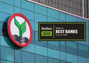 กสิกรไทย ครองแชมป์“World’s Best Banks 2025” จาก Forbes