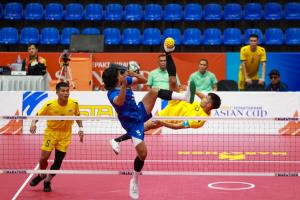 ไทย แซง มาเลเซีย คว้าแชมป์ตะกร้อคู่ชิงแชมป์เอเชีย