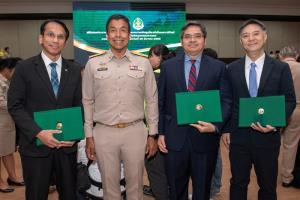 SPRC ร่วมมือ เชฟรอน รับมอบประกาศเกียรติคุณ-เครื่องหมาย ‘นคราภิรักษ์’ จากภารกิจช่วยเหลือและค้นหาผู้ประสบภัยแผ่นดินไหว