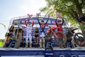 “เจ็ตต์ ลอว์เรนซ์” บิด Honda CRF450R บู๊ระห่ำล่าคู่แข่ง เหมาดับเบิ้ลวินเนอร์ AMA Pro Motocross 2025 สนามที่ 6 ประเทศสหรัฐอเมริกา