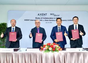 SCGD ผนึก AXENT Switzerland รุกตลาดสุขภัณฑ์อัจฉริยะ มุ่งเป็นผู้นำในอาเซียน