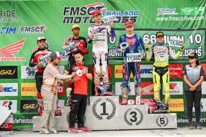 “ฮอนด้า” เหมา 2 รุ่น “นีโม่-จิรัฎฐ์” กวาดแชมป์ Premier MX-1 ควบ Pro MX-2 ศึก FMSCT Thailand Motocross 2025