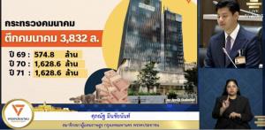 พรรคประชาชนอัด "คมนาคม" ตัดงบ 10% สร้างอาคารใหม่กว่า 3.8 พันล้านแพงเกินจริง