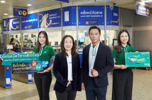 กสิกรฯจับมือพันธมิตร-ยกระดับบัตรเดบิตวีซ่าแตะจ่าย MRT-คาดมูลค่าธุรกรรมโต9เท่า