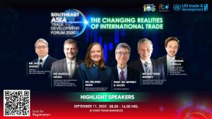ITD จัดฟอรัมใหญ่ “Southeast Asia Trade and Development Forum 2025” รวมกูรูเศรษฐกิจโลก–อาเซียน ถอดรหัสอนาคตการค้า ฝ่าวิกฤต หวังไทยไม่ตกขบวน