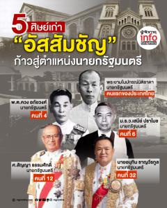 5 ศิษย์เก่า“อัสสัมชัญ” ก้าวสู่ตำแหน่งนายกรัฐมนตรี”