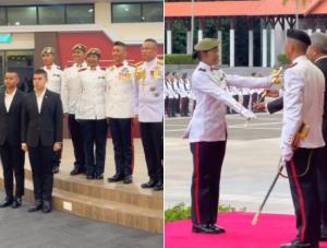กองทัพไทย แสดงความยินดีกับกำลังพล ที่เรียนจบโรงเรียนนายร้อยสิงคโปร์ พร้อมปรับคุณวุฒิเป็นนายทหารชั้นสัญญาบัตร