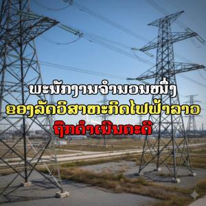 จับอดีต ผอ.ใหญ่ “ไฟฟ้าลาว” ทุจริตโครงการสายส่งแรงสูง