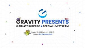 Gravity เตรียมจัดไลฟ์สตรีมเผยเซอร์ไพส์ใหญ่ 9 ตุลาคมนี้!