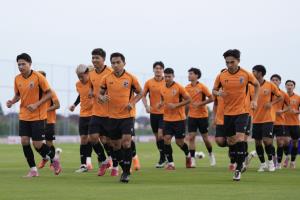 ทีมชาติไทย ซ้อมเข้ม ก่อนดวล ไชนีส ไทเป คัดเอเชียนคัพ