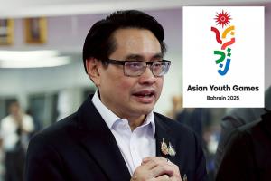 กกท.ส่งนักกีฬาเยาวชนไทยสู้ศึกเอเชียนยูธเกมส์ที่บาห์เรน วางเป้าคว้า 22 เหรียญทอง ต่อยอดเสนอตัวจัดยูธโอลิมปิก