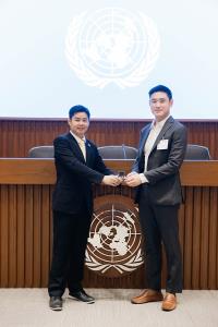 SSP รับเข็มสัญลักษณ์ SDG งาน CSCAP