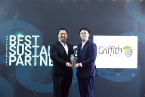 กริฟฟิทท์ ฟู้ดส์ ประเทศไทย คว้ารางวัล “The Best Sustaining Partner Award 2025”   ตอกย้ำความมุ่งมั่นในการสร้างระบบอาหารที่ดีต่อสุขภาพและยั่งยืน