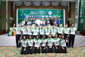 จ.จันทบุรี เจ้าภาพ ยูโร่เค้กไทยแลนด์ บีช วอลเลย์บอล หายอดทีมหนึ่งเดียวเจ้าลูกยางชายหาด