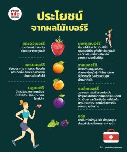 ประโยชน์จากผลไม้เบอร์รี