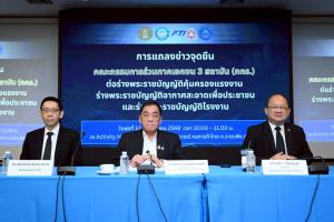 กกร.เบรกร่างกฎหมาย 3 ฉบับ แนะประเมินผลรอบด้าน ห่วงกระทบธุรกิจ-แรงงาน-ลงทุน