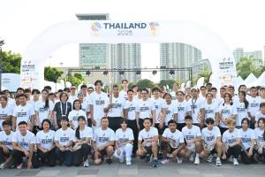 “อรรถกร” นำทัพจุดคบเพลิง “ไฟพระฤกษ์” วิ่งเฉลิมฉลองโหมโรงซีเกมส์-พาราเกมส์ ต่อเปลวไฟสู่ 4 จว.เจ้าภาพ