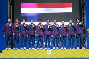 แบดมินตันสาวไทย ปราบ อินโดนีเซีย 3-1 คู่ คว้าทองทีมหญิง สมัยที่ 7 ติดต่อกัน