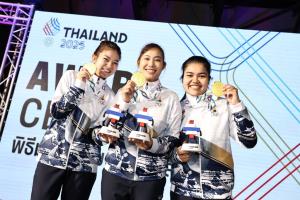 สนุกเกอร์ทีมหญิงไทยผงาดคว้าทองซีเกมส์ “บิ๊กฮง” ลั่นครองเจ้าทองแน่