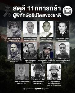 ขอสดุดีวีรบุรุษทหารกล้า ผู้พิทักษ์อธิปไตยของชาติ