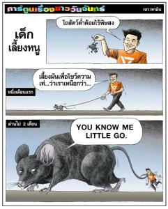 เด็กเลี้ยงหนู