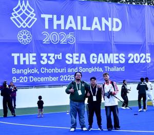 ม.รังสิต หนุนเรียนรู้จากการทำงานจริง ส่ง 3 นักศึกษานิเทศฯ ลุยภารกิจข่าวซีเกมส์ 2025