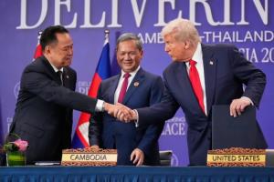 เข้าทางใคร!สหรัฐฯร้องอีกรอบ'กัมพูชา-ไทย'หยุดขัดแย้ง เพิ่มเติมถอนอาวุธหนัก-หยุดวางทุ่นระเบิด
