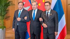 แน่ใจหรือ! 'จีนควงแขน'ไทย-กัมพูชา' เผย 3 ฝ่ายเห็นพ้องปราบสแกม-อาชญากรรมข้ามชาติ