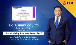 TEGH ส่ง EQR รับรางวัล Sustainability Laureate Award 2025