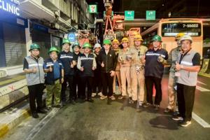 MEA เร่งรื้อถอนเสาไฟฟ้า และสายสื่อสาร มุ่งเป้า "ถนนสวย ไร้เสาสาย" บนถนนประชาราษฎร์สาย 2