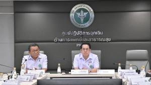สธ. เฝ้าระวังยาสำคัญ 63 รายการ รับมือเหตุตะวันออกกลาง พบยังเพียงพอ 3-12 เดือน เร่งเพิ่มบริการ Telemedicine ให้ได้ 30%