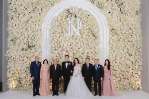 พลเอกสุรยุทธ์ เป็นประธานสมรสพระราชทาน ณัฐพรรณ-ภัคพล โดยมี ธนินท์ เจียรวนนท์ ร่วมยินดี