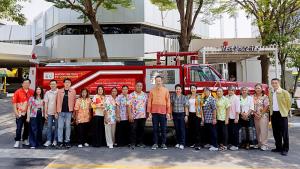บางจากฯ ส่งมอบรถดับเพลิง EV คันแรกของไทย โดยความร่วมมือกับ ม.เทคโนโลยีราชมงคลอีสาน