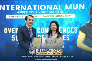 นักศึกษาการทูต ม.รังสิต โชว์บทบาทประธาน Chair of WHO Simulation เวที International UN Model 2026