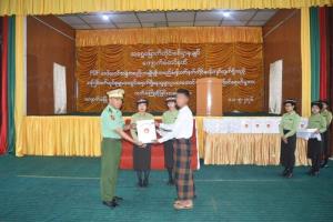 อดีตทหารฝ่ายต่อต้านอีก 103 คน เข้ามอบตัวกับกองทัพพม่า