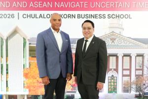 BBA Chula จับมือ Harvard เปิดเวที Global Insight ชวนผู้นำธุรกิจถอดรหัส “โลกผันผวน” สร้างเกมรุกสู่ความยั่งยืนอาเซียน