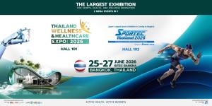 Thailand Wellness &amp; Healthcare Expo และ SPORTEC Thailand 2026 มหกรรมสุขภาพครบวงจร  25-27 มิ.ย.นี้  ไบเทค บางนา