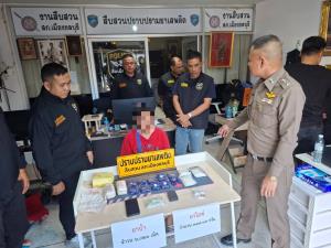 ตำรวจชลบุรีขยายผลรวบผู้ต้องหาค้ายาเสพติดในพื้นที่ยึดยาบ้ากว่า 6พันเม็ด ไอซ์กว่า 300 กรัม