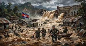 หนุน “กองทัพ” สร้างอ่างเก็บน้ำ ”ห้วยตามาเรีย” ใช้มวลน้ำถล่ม “ฐานทัพเขมร”