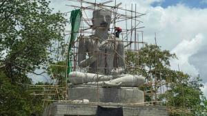 กัมพูชายื่นประท้วงกล่าวหาไทยสร้างพระพุทธรูป-ติดตั้งเสาธงละเมิดอธิปไตยเขมร