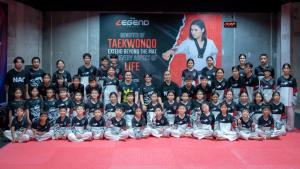 นักกีฬาเยาวชนกว่า 100 คน ร่วมฝึกซ้อม LEGEND X NACHA TAEKWONDO CAMP 2026 กับ 3 ตำนานจอมเตะไทย