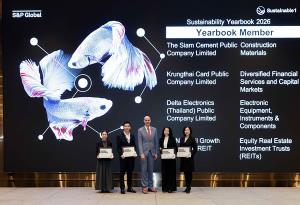 เดลต้าฯ เข้าทำเนียบ S&amp;P Global Sustainability Yearbook 2026 ต่อเนื่องเป็นปีที่ 11
